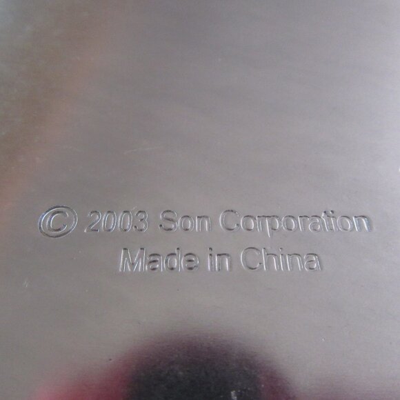 Vintage aluminum platter "I am the Bread of Life" John6:35 - 2003 - Son Corp - Picture 4 of 5